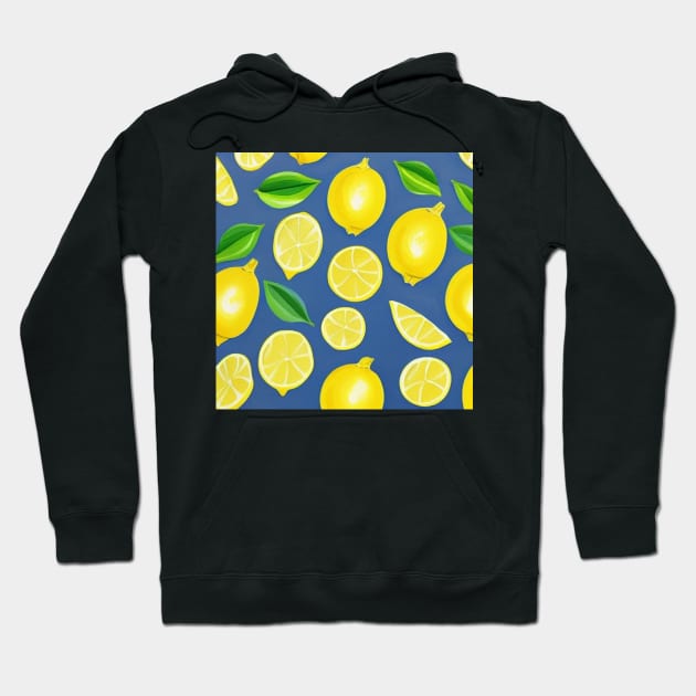 Lemons Pattern 1 Hoodie by TrapperWeasel